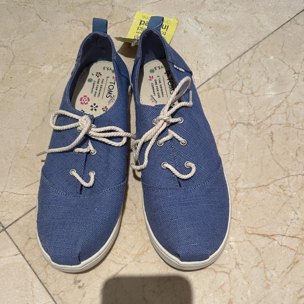TOMS Navy Sneakers